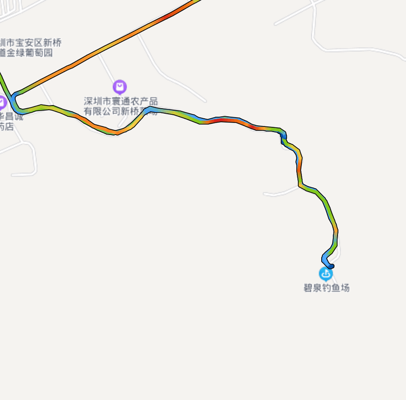 宝安凤凰山后山系列-碧泉钓鱼场轻度越野路