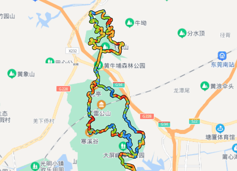 大屏嶂黄牛埔