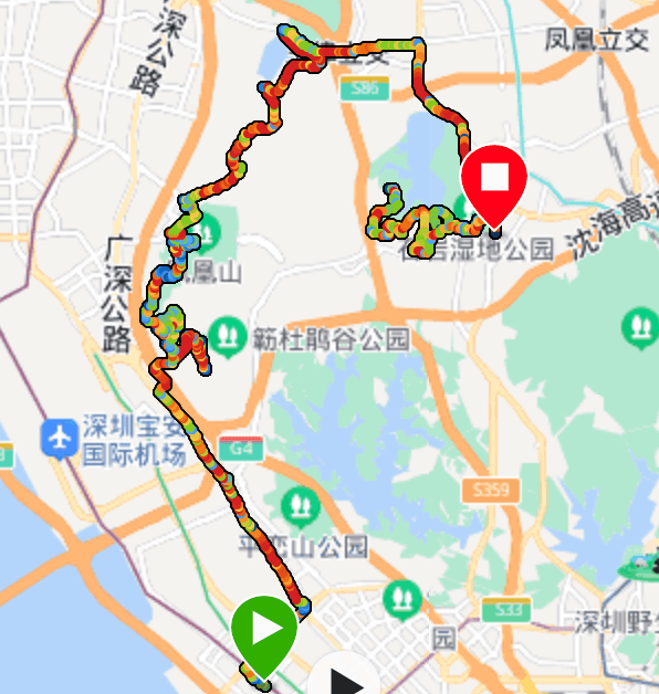 凤凰山组合路线