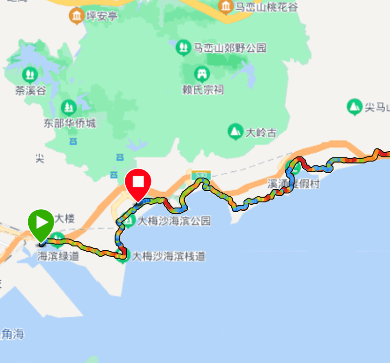 盐田海滨栈道