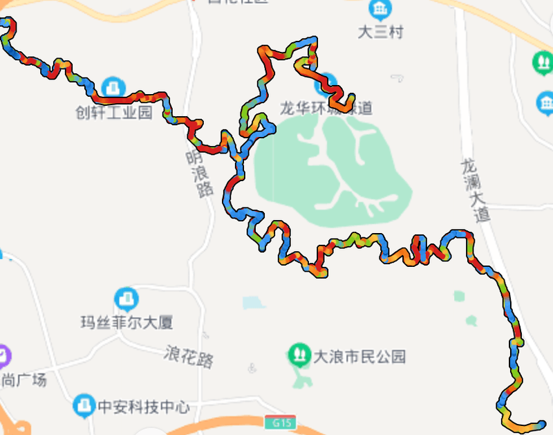光明绿道-龙华环城绿道