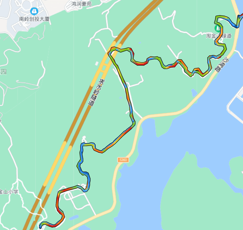 淘金山绿道