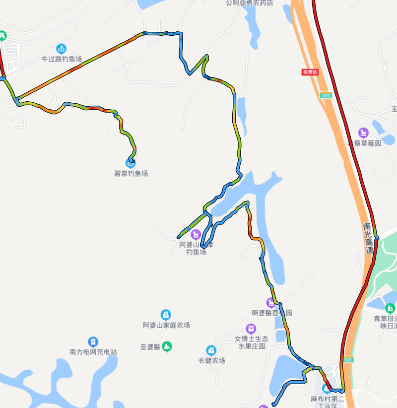 宝安凤凰山后山系列-亚婆髻轻度越野路